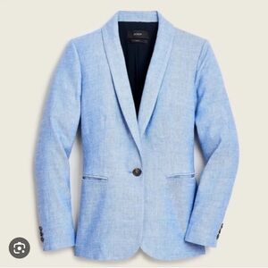 J Crew Parke blazer in stretch linen